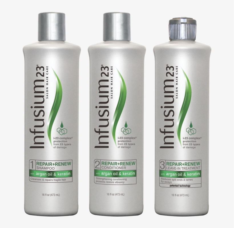 Repair And Renew Shampoo Conditioner Leave In Best - Infusium 23 Repair Renew Shampoo, transparent png #3247394