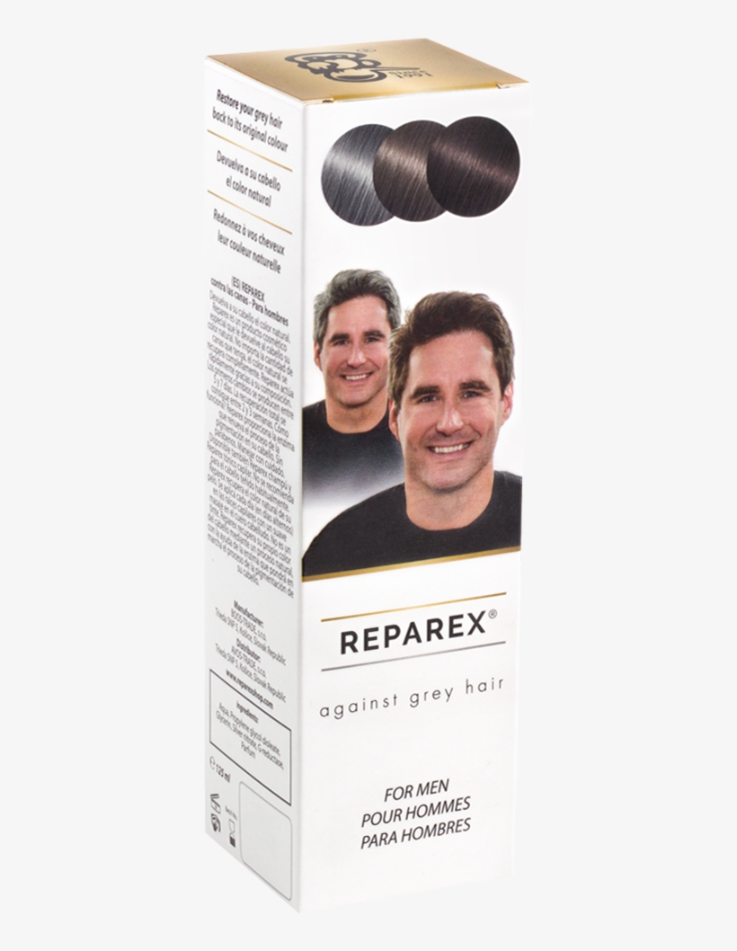 Reparex Against Grey Hair For Man - Gray Hair Treatment Formula For Women - Natural Hair, transparent png #3247484