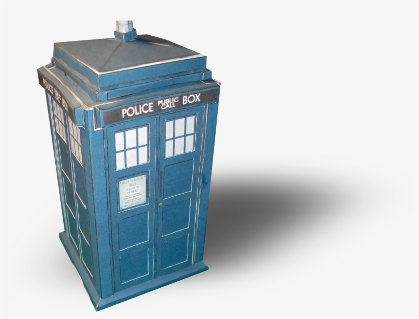 Doctor Who Tardis Papercraft Templates 7472 - Papercraft Tardis, transparent png #3247674