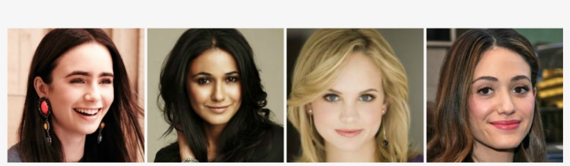 “emmy Rossum Since We Have Similar Hair And Build - Meaghan Jette Martin, transparent png #3247702