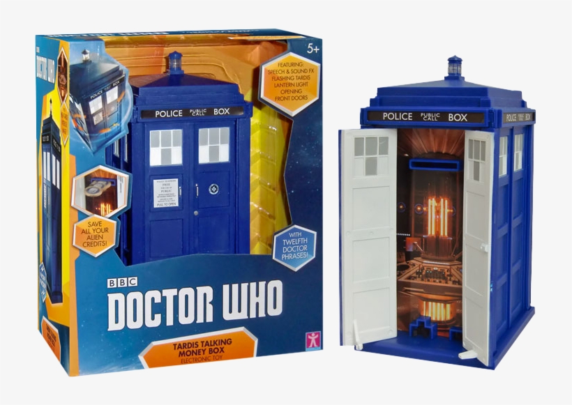 Doctor - Doctor Who Tardis Money Box, transparent png #3247779