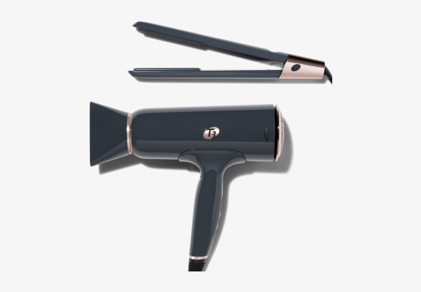 More Views - T3 Cura Luxe Hair Dryer, transparent png #3247781