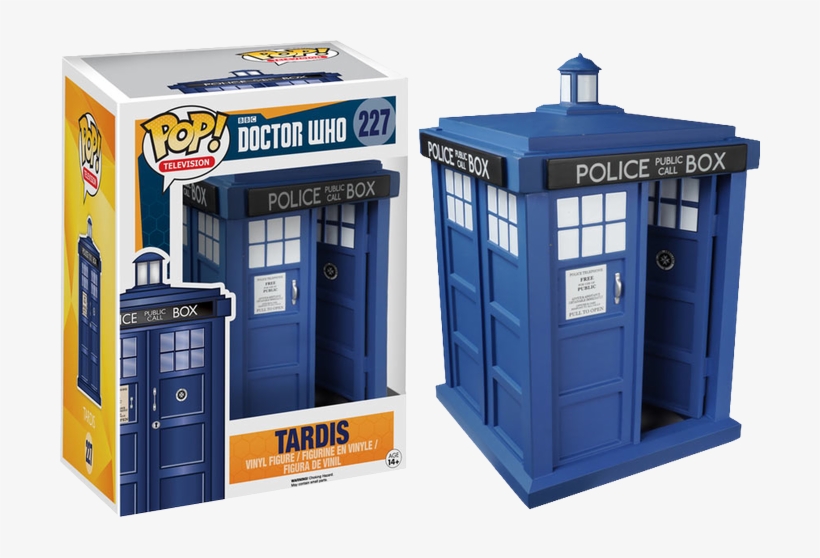 Tardis Pop Vinyl Figure - Funko Pop Doctor Who Tardis, transparent png #3247804