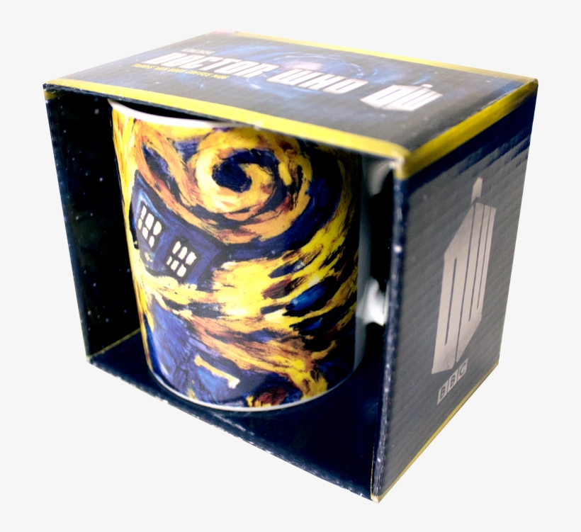 Tardis Van Gogh Coffee Mug - Doctor Who: Mug: Van Gogh Exploding Tardis, transparent png #3247870