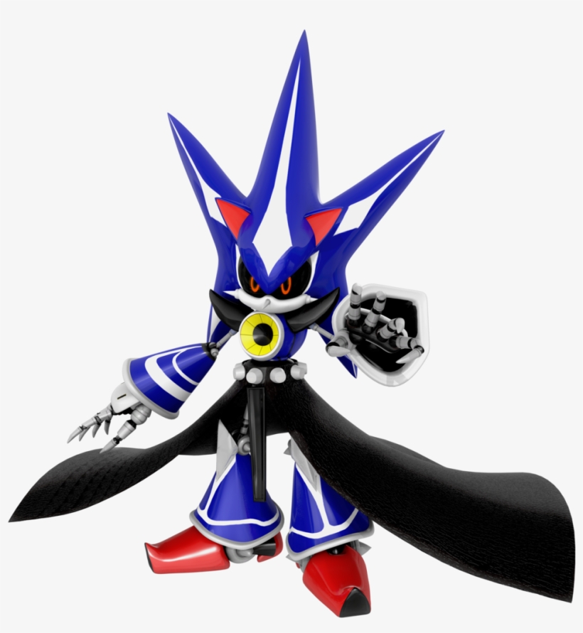 Neo Metal Sonic Render By Nibroc Rock-d9t21s8 - Neo Metal Sonic, transparent png #3247974