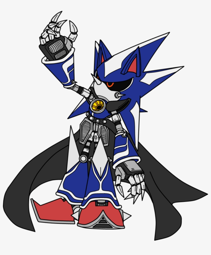 Neo Metal Sonic - Illustration, HD Png Download , Transparent Png Image -  PNGitem