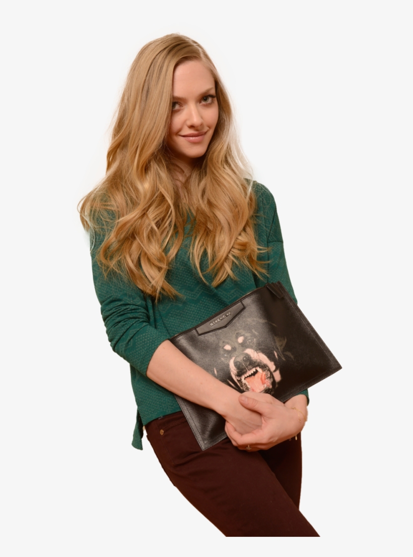 Amanda Seyfried Transparent Background Png - 【au限定】 送料無料 プリントクラッチバッグ Clutch Bag パーティーバック A4 Rottweiler等, transparent png #3248270