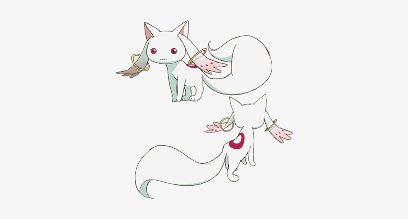 Puella Magi Madoka Magica Kyubey Pose2 ま ど マギ きゅうべえ セリフ Free Transparent Png Download Pngkey