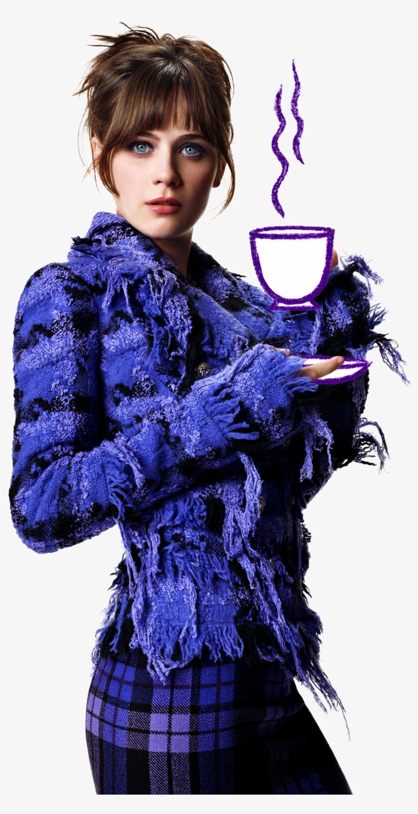 Zooey Deschanel - Zooey Deschanel Singer Music 16x12 Print Poster, transparent png #3248634