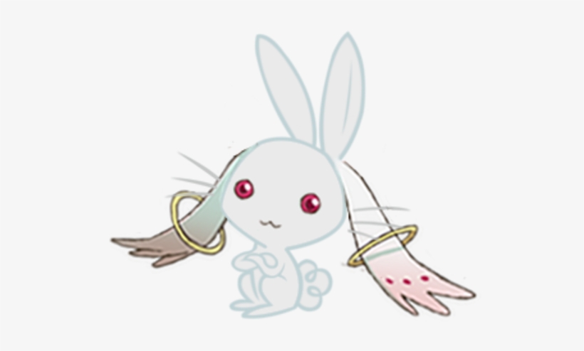 Kyubey - Hipster Bunny, transparent png #3248798
