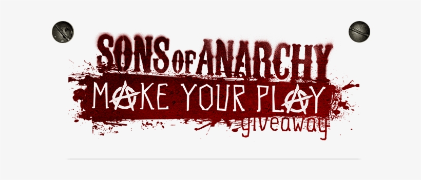 Win 1 Of 5 Sons Of Anarchy Prize Packs Including Seasons - Anarchy Symbol, transparent png #3248974