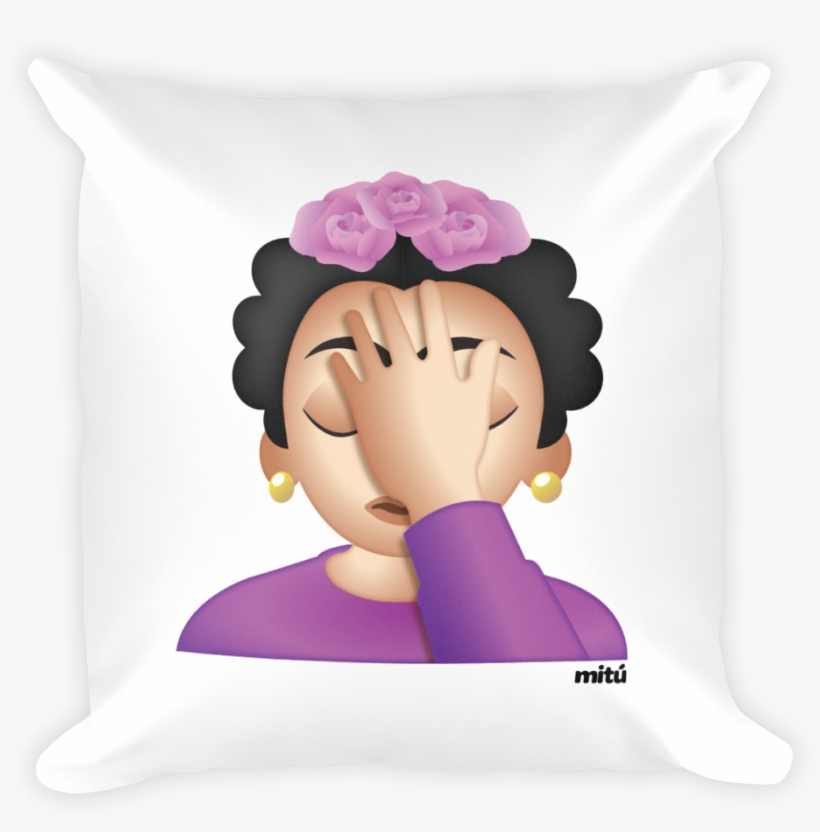 Frida Fail Pillow - Cushion, transparent png #3249710