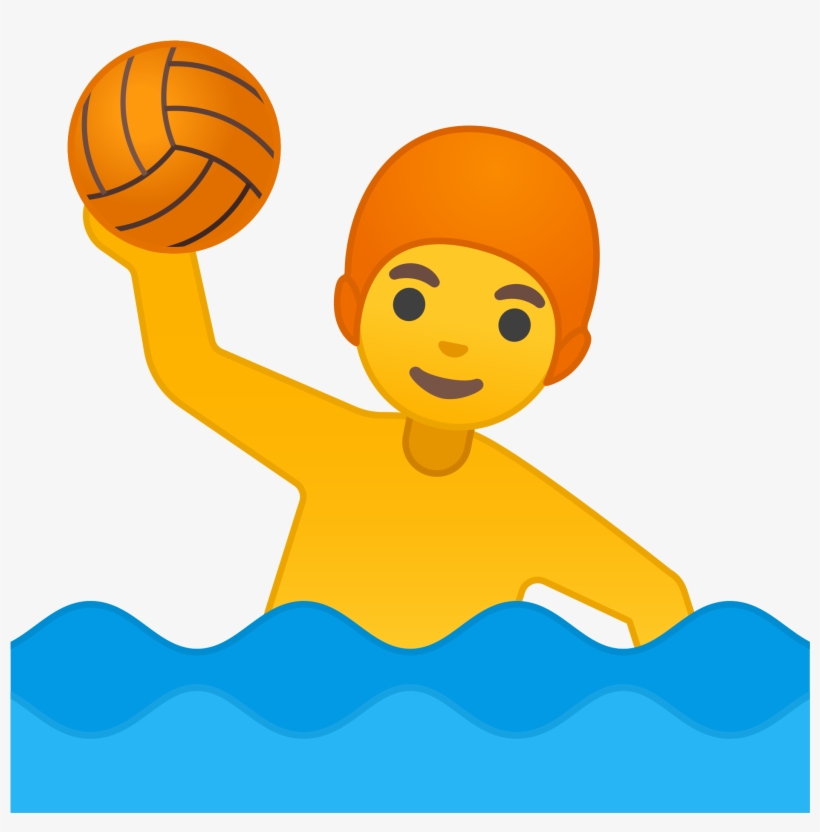 Open - Waterpolo Emoji, transparent png #3249791