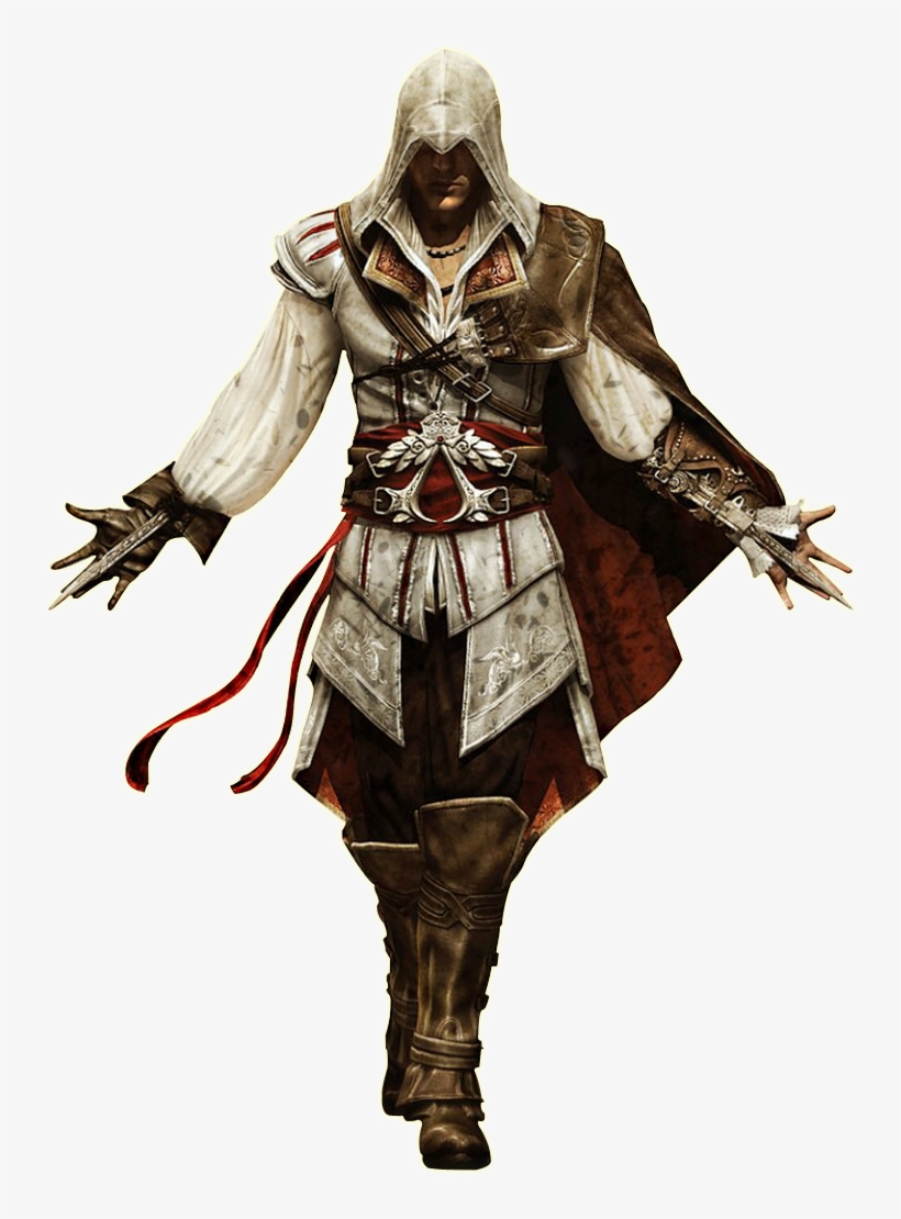 Ezio Auditore Transparent Png - Assassin's Creed Brotherhood Main Character, transparent png #3249845