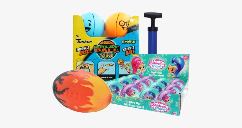 Footballs And Playballs - Shimmer & Shine Stickers Sheet, transparent png #3249951