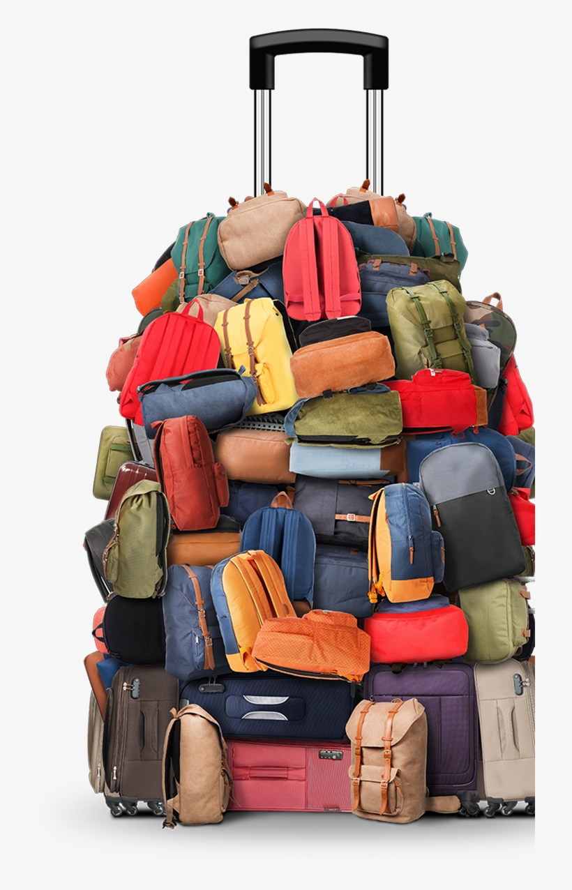 Bags - Pile Of Bags, transparent png #3250160
