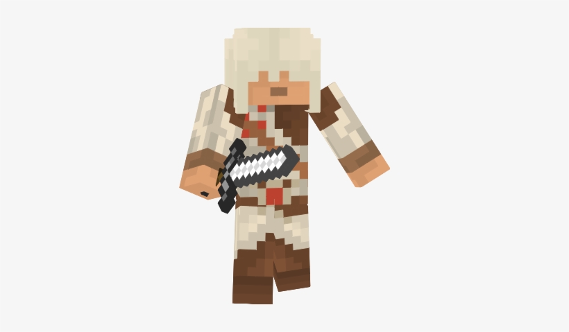 Ezio Auditore Da Firenze Was A Florentine Nobleman - Minecraft, transparent png #3250210