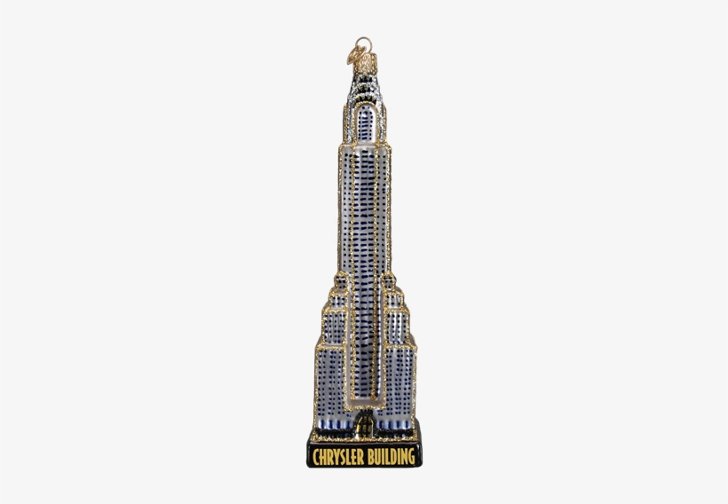 20087 Chrysler Building Old World Christmas Ornament, transparent png #3250258