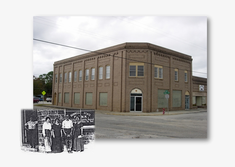 Old Bunnell State Bank Building - Old Bunnell Fl, transparent png #3250318