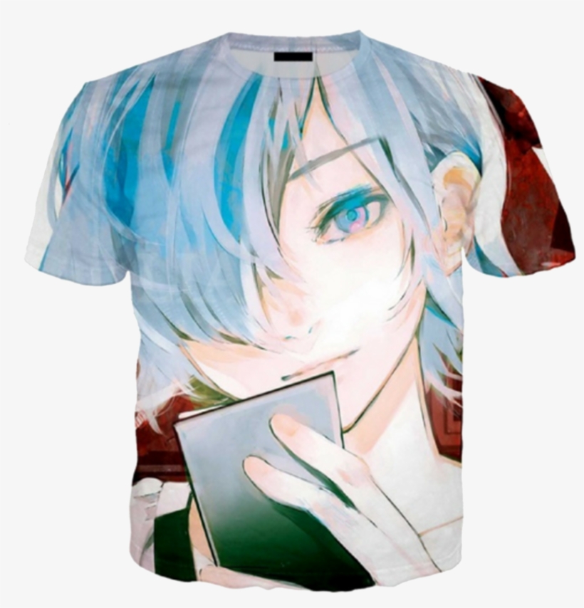 Limited Touka Kirishima Manga T-shirt, Crewneck, And - Tokyo Ghoul: Re [book], transparent png #3250407