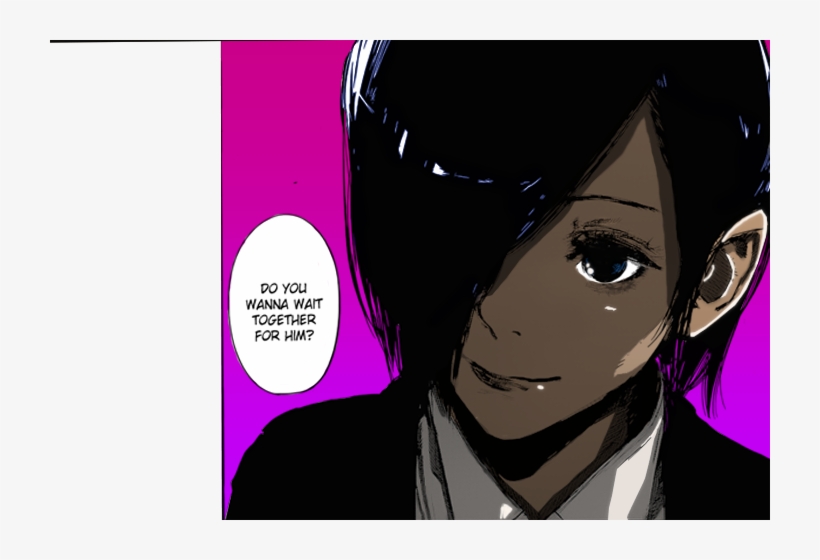 Manga Spoilers[colored] Touka Cuteness In Chapter 178 - Cartoon, transparent png #3250433