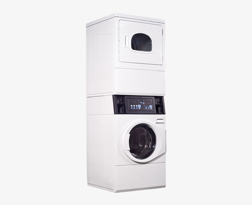 Ipso Ilc 98 Washer Dryer Stack Coin Operated Stacked - Ipso Stacked Washer Dryer, transparent png #3250453