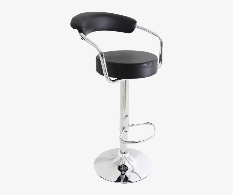 Image For Adjustable Bar Stool - Adecotrading Adjustable Height Swivel Bar Stool With, transparent png #3250481