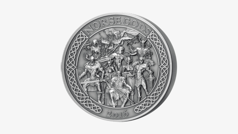 Cook Islands 2016 25$ The Norse Gods - Norse God Cook Island Coins, transparent png #3250635