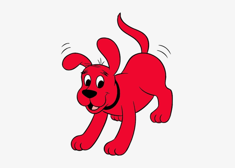 The Big Red Dog - Clip Art, transparent png #3250640