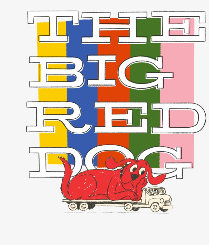 Big - Red - Dog - Color, transparent png #3250729