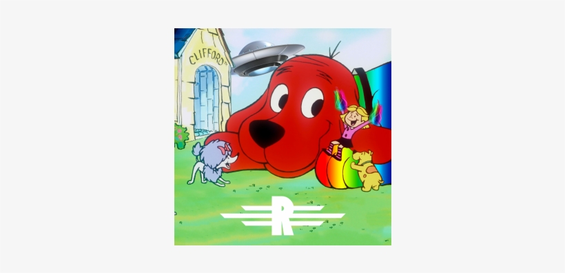 Clifford The Big Red Dog Edible Cake, transparent png #3250927