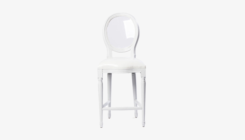 Crystal Medallion Barstool Clear Back Categories - Chair, transparent png #3251078