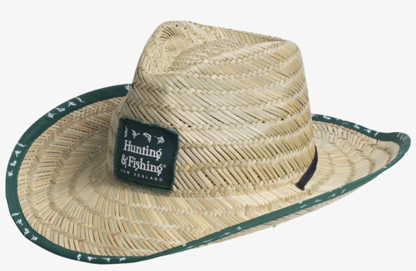 Hunting & Fishing New Zealand Adults Western Straw - Cowboy Hat, transparent png #3251237