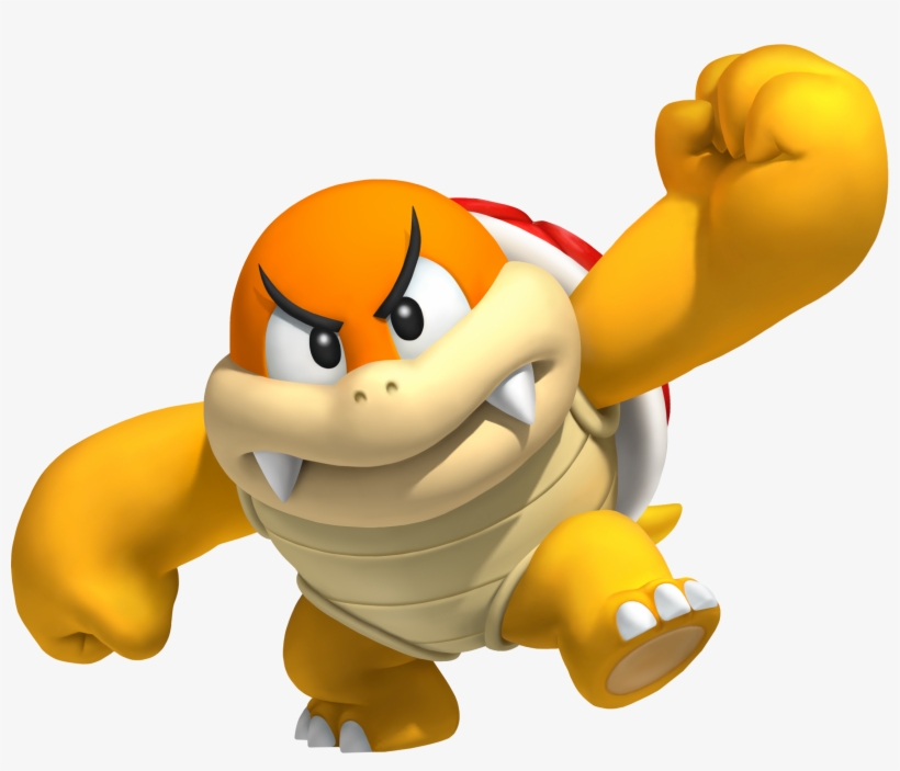 In Common With The Koopa Troopa Species Period - Boom Boom Mario, transparent png #3251419