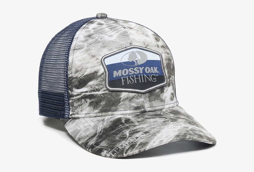Mossy Oak® Elements Agua Manta/navy Snapback Hat - Mossy Oak Fishing Hat, transparent png #3251421