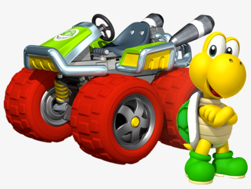 Mkpc Koopa Troopa - Mario Kart 7 Koopa Troopa, transparent png #3251451