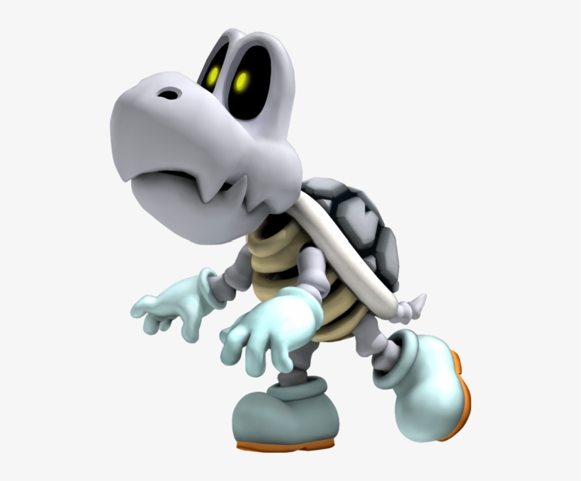 Dry Bone - Angry Dry Bones Mario, transparent png #3251515