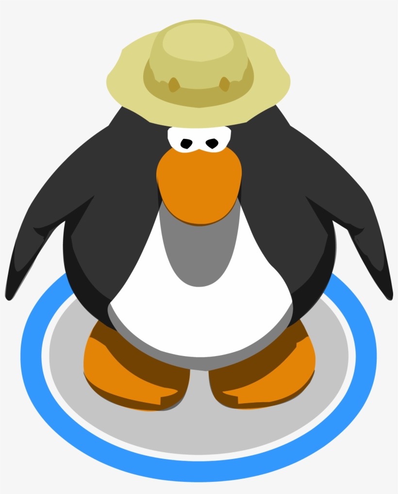 Fishing Hat 3 - Miss Piggy Club Penguin, transparent png #3251547