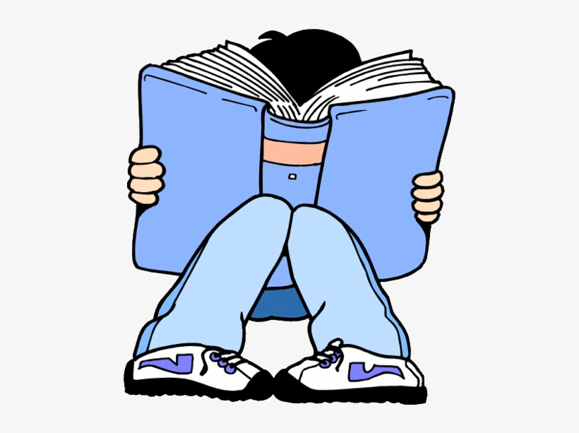 Person Reading - Indraprasta Pgri University, transparent png #3251575