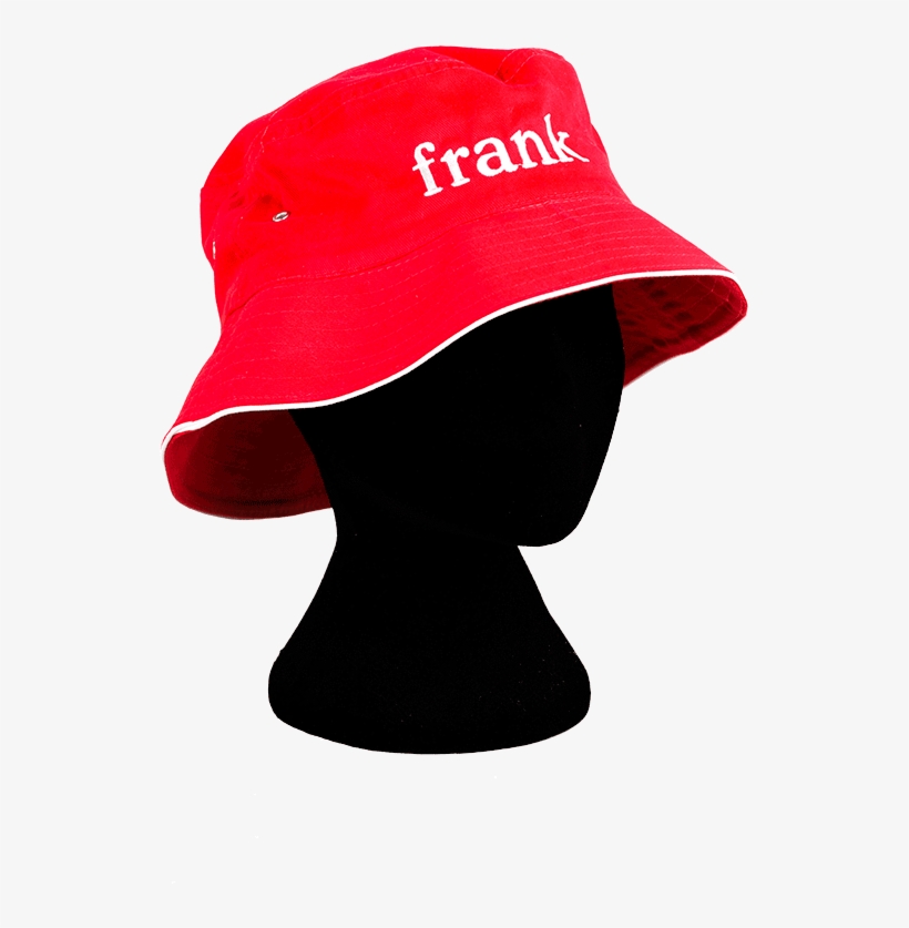 Frank Red Bucket Hat M/l - Hat, transparent png #3252097