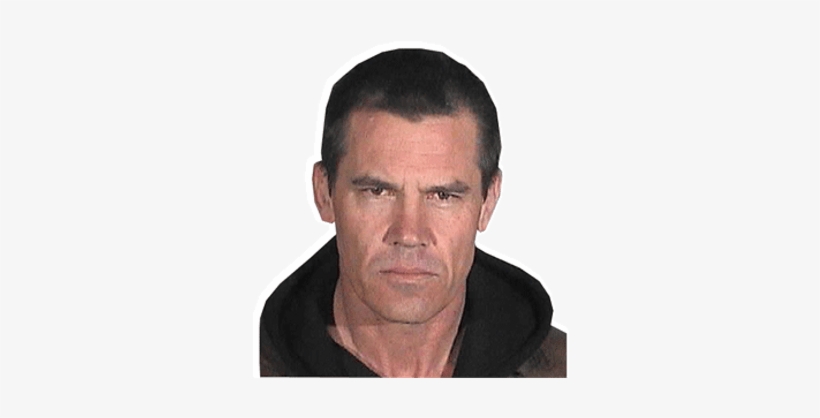 Josh Brolin Face - Josh Brolin Jail, transparent png #3252391