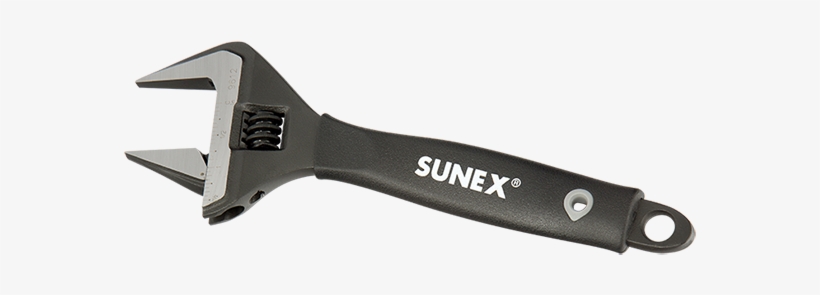 8″ Widemouth Series Adjustable Wrench - Sunex 8in Wide Jaw Adjustable Wrench 9612, transparent png #3252618