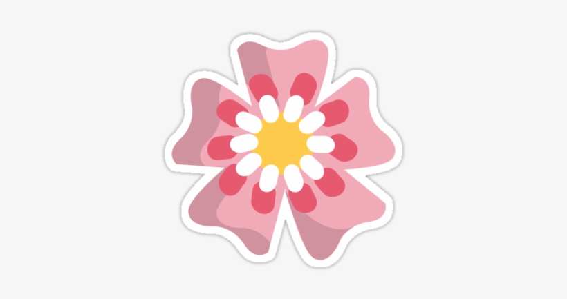 Emoji Portfolio Cherry Blossom Emojione Emojicherry - Emoji, transparent png #3252620