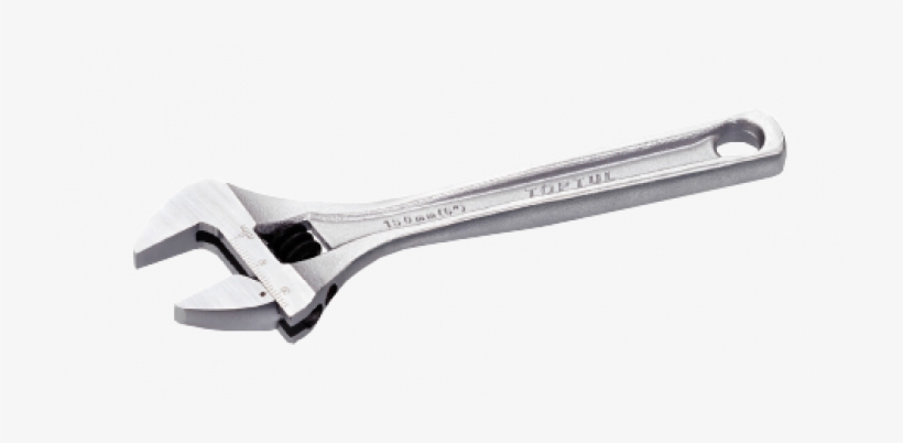 Adjustable Spanner With Size, transparent png #3253053