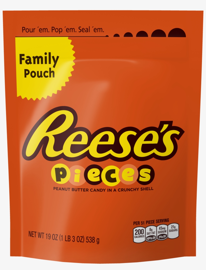 Reese's Pieces, Peanut Butter Candy, - Reese's Pieces, transparent png #3253086