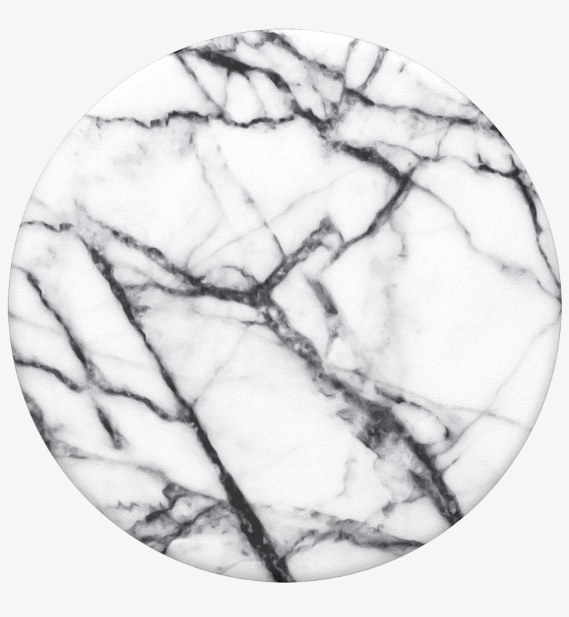 Dove White Marble - Dove White Marble Popsockets Popgrip, transparent png #3253215