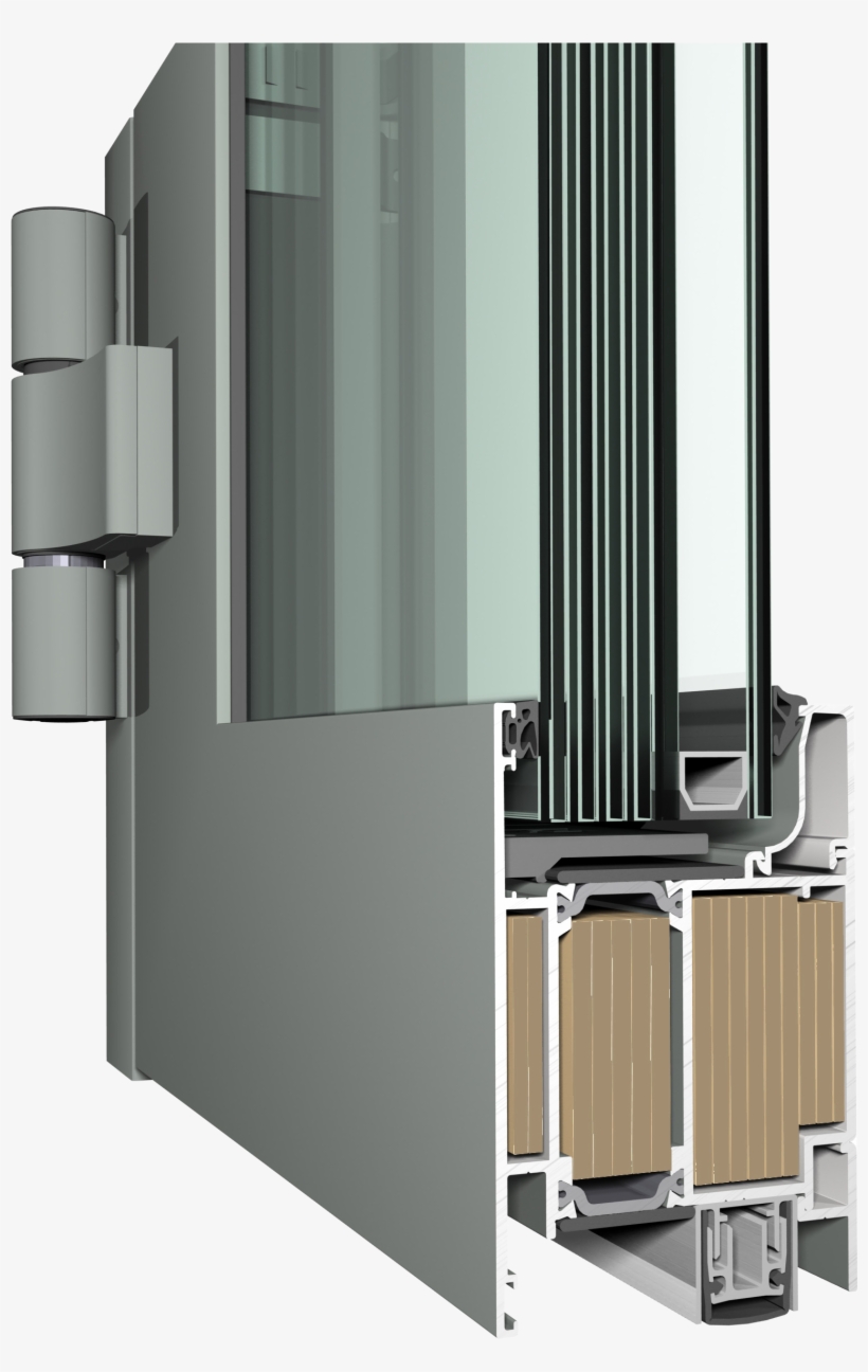 Cs 77 Fp Door Fire - Aluminium Door Detail, transparent png #3253345