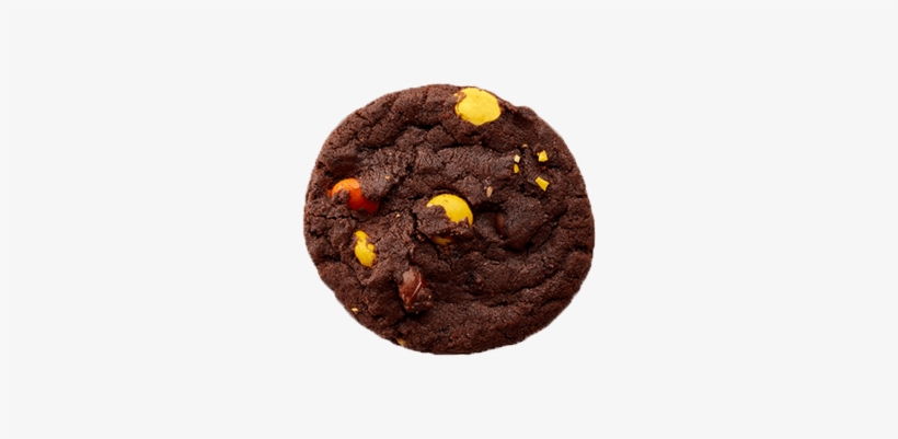 Chocolate Reese's Pieces Cookie - Otis Spunkmeyer Chocolate Reese's Pieces, transparent png #3253382