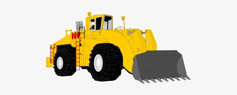 Bulldozer Png Image - Construction Tractor Clip Art, transparent png #3253829