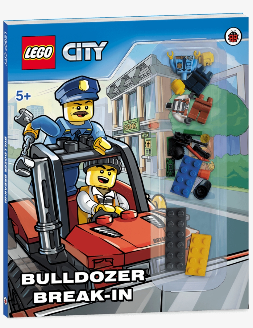 A Brand-new Lego® City Adventure About Thieves, Bulldozers - Lego City: Bulldozer Break-in, transparent png #3253863